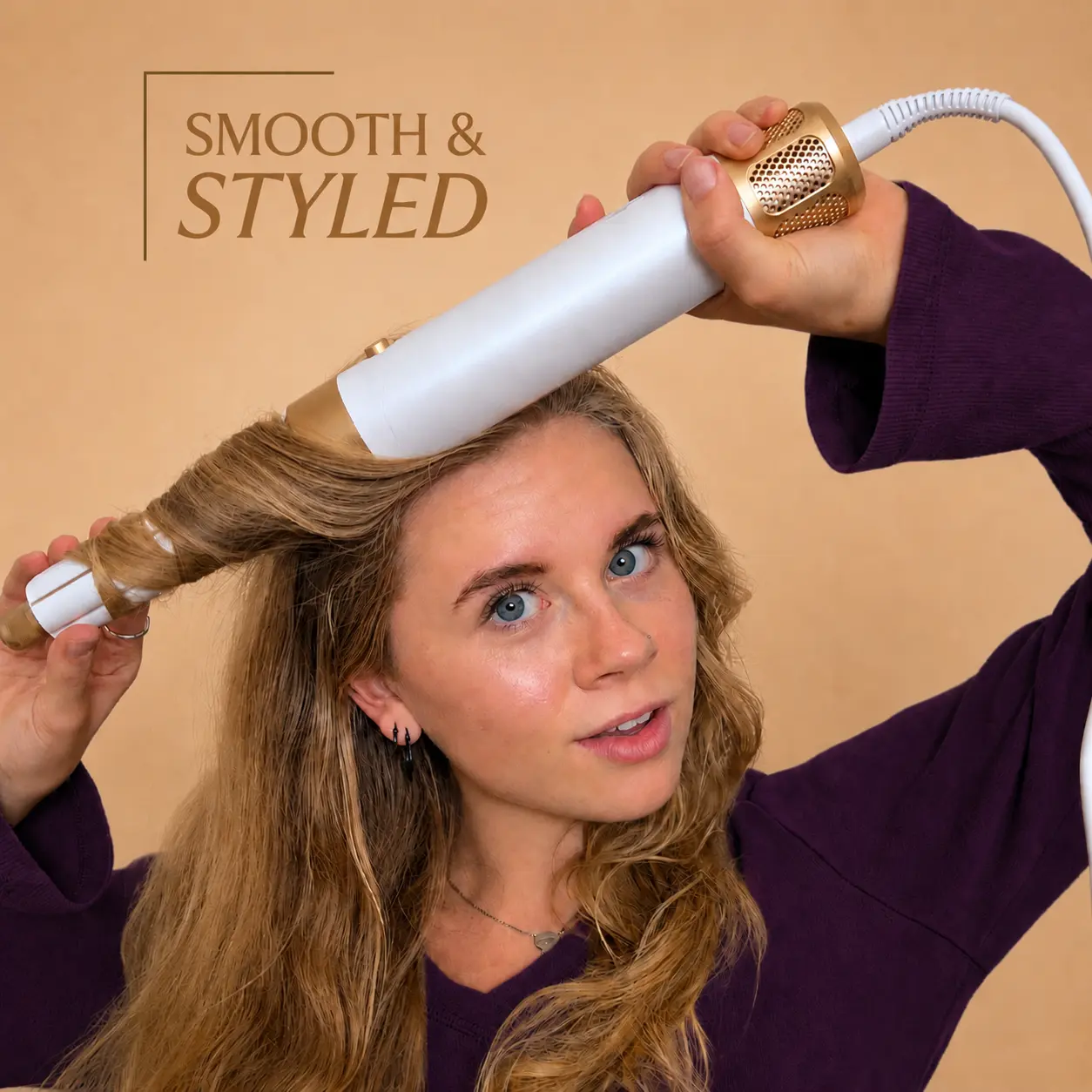 Frizz-free hair transformation using ionic technology